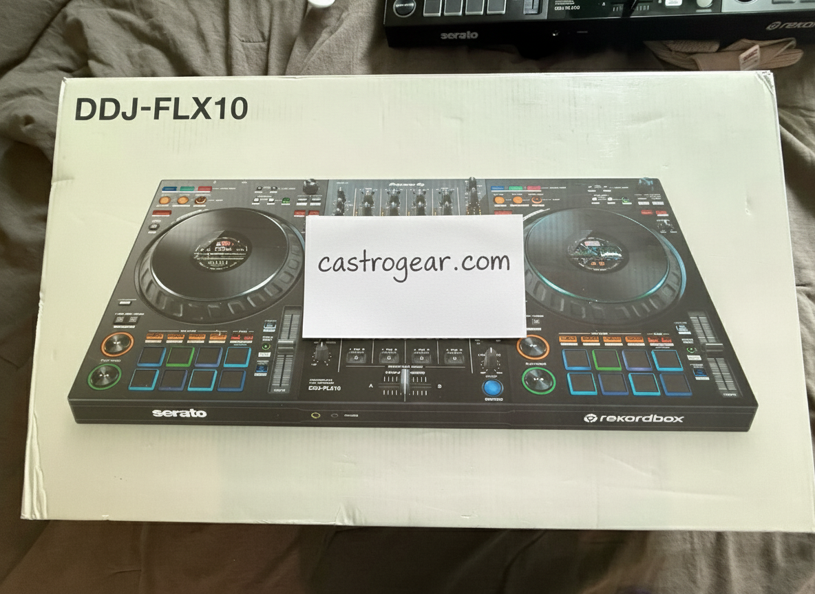 Pioneer DJ DDJ-FLX10 4-deck DJ Controller For Rekordbox & Serato DJ PRO